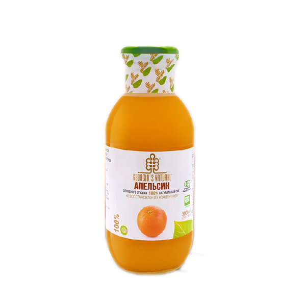Сок апельсиновый ORGANIC "Georgia's Natural", 300мл