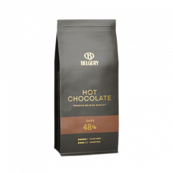 Темный горячий шоколад "BELGERY" 48% какао, 400г