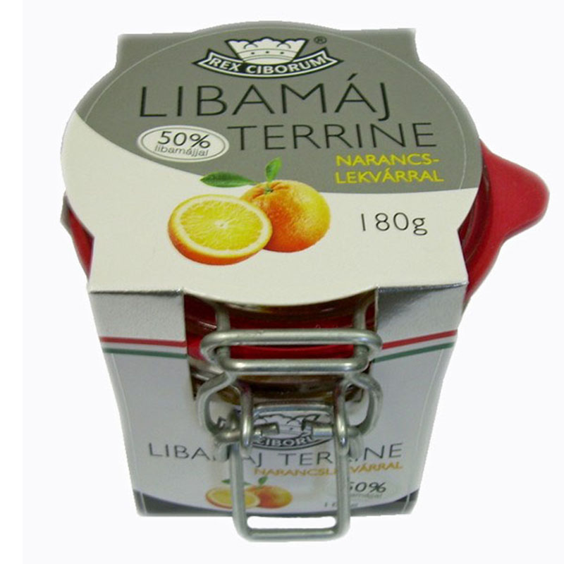 Террин из гусиной печени с мармеладом (50 % фуа-гра) 180г