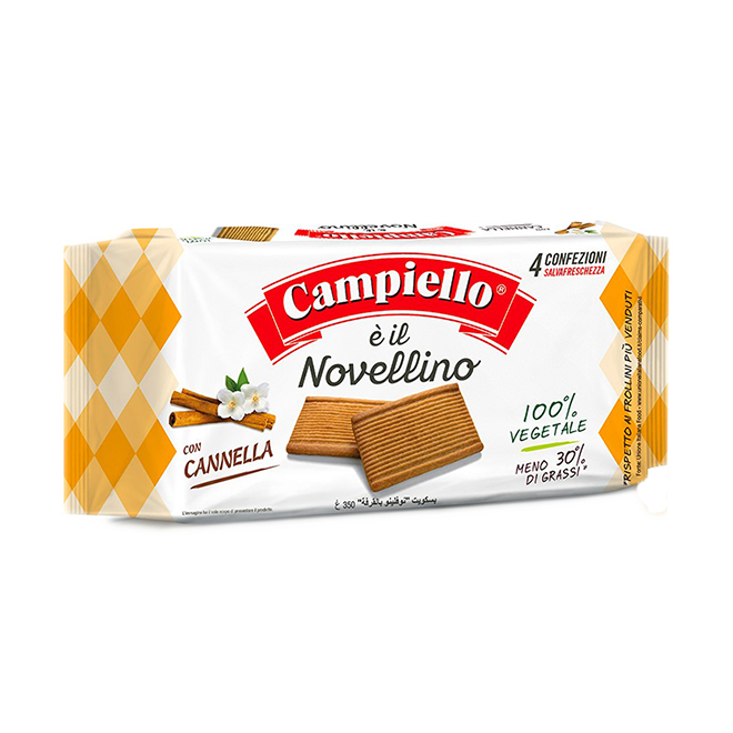 Печенье "Campiello Novellino" с корицей, 350г