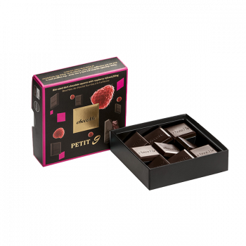 Petit 9 - горький шоколад с начинкой из малины, ChocoMe, 50г