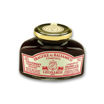 Приправа «Leonardi» из клубники с бальзамическим уксусом из Модены, 250г