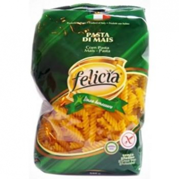 Макаронные изделия из кукурузы «Фузилли», без глютена Felicia