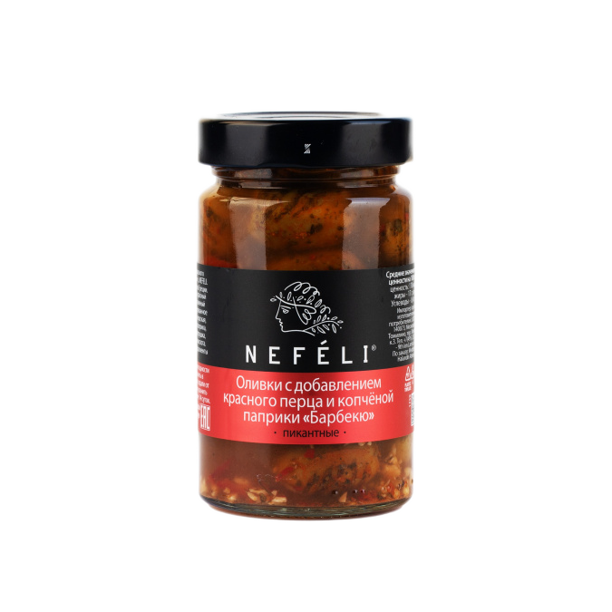 Оливки Барбекю "NEFELI", 290г