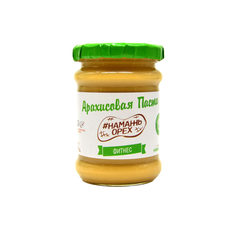 Арахисовая паста Фитнес «#Намажорех», 250г