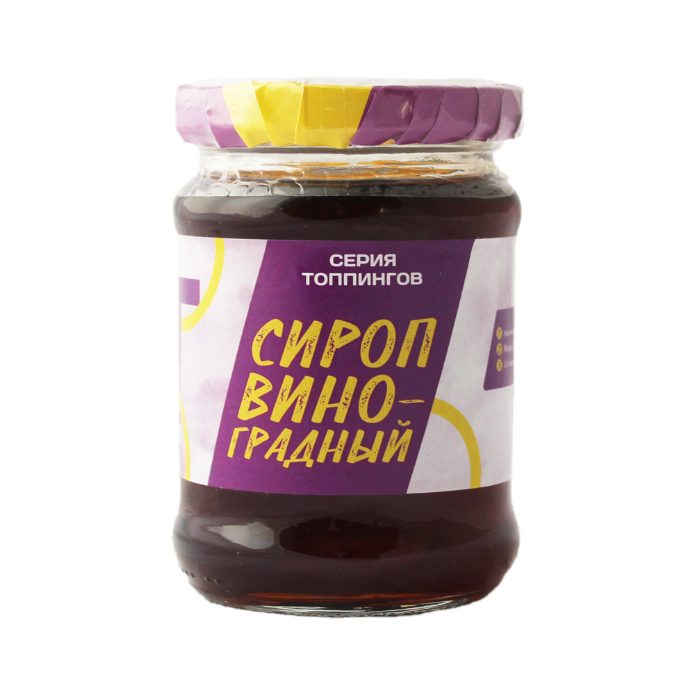 Топпинг "Сироп Виноградный" #НамажьОрех, 300г