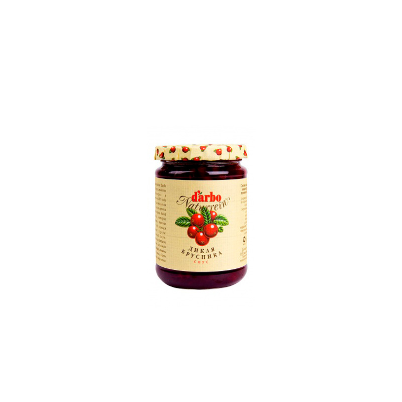 Соус «DARBO» дикая брусника, 400г