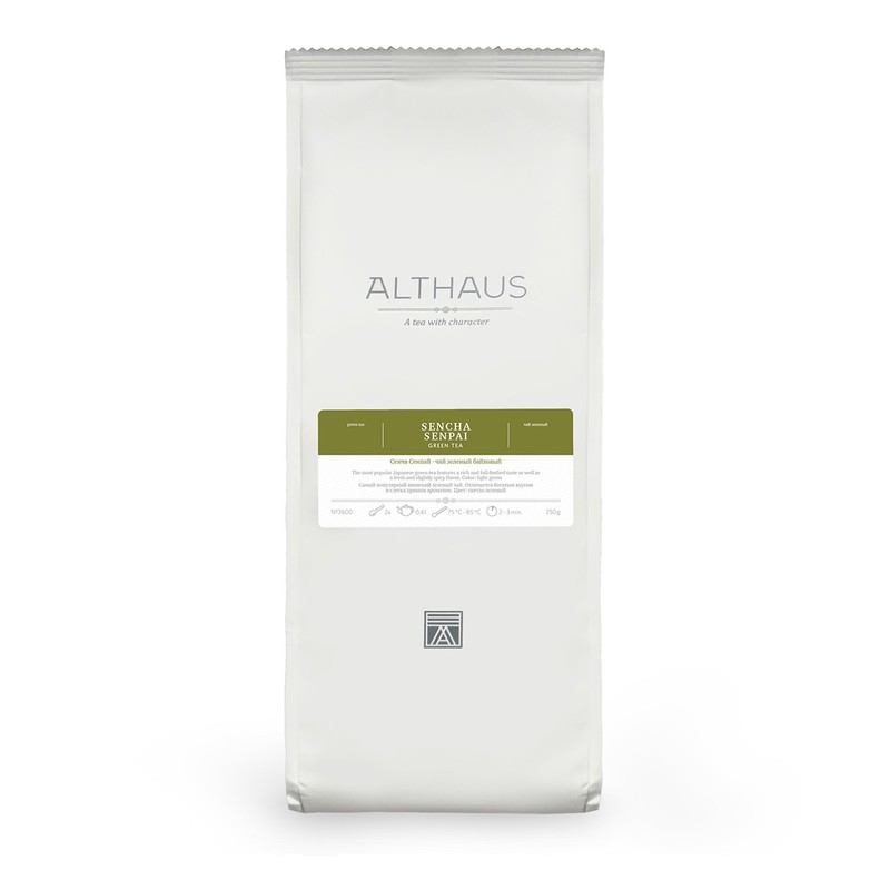 Чай «ALTHAUS» зел.байховый лист.Сенча Сенпай,250г