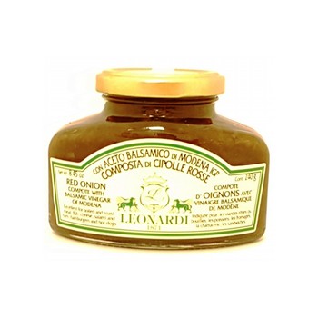 Приправа «Leonardi» из красного лука с бальзамическим уксусом из Модены, 250г