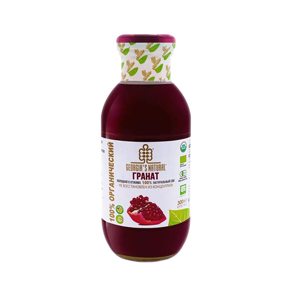 Сок гранатовый ORGANIC Georgia's Natural 300мл
