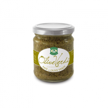 Крем-паста по-генуэзски из зеленых оливок без глютена Artigiana Genovese 190 г
