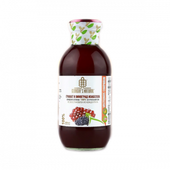 Сок гранат и виноград Изабелла ORGANIC "Georgia's Natural", 300мл