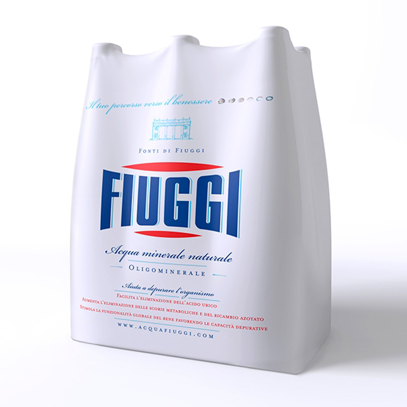 Вода негазированная Fiuggi Natural 1л*6 упаковка