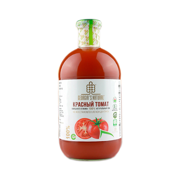Сок красный томат "ORGANIC Georgia's Natural", 1л