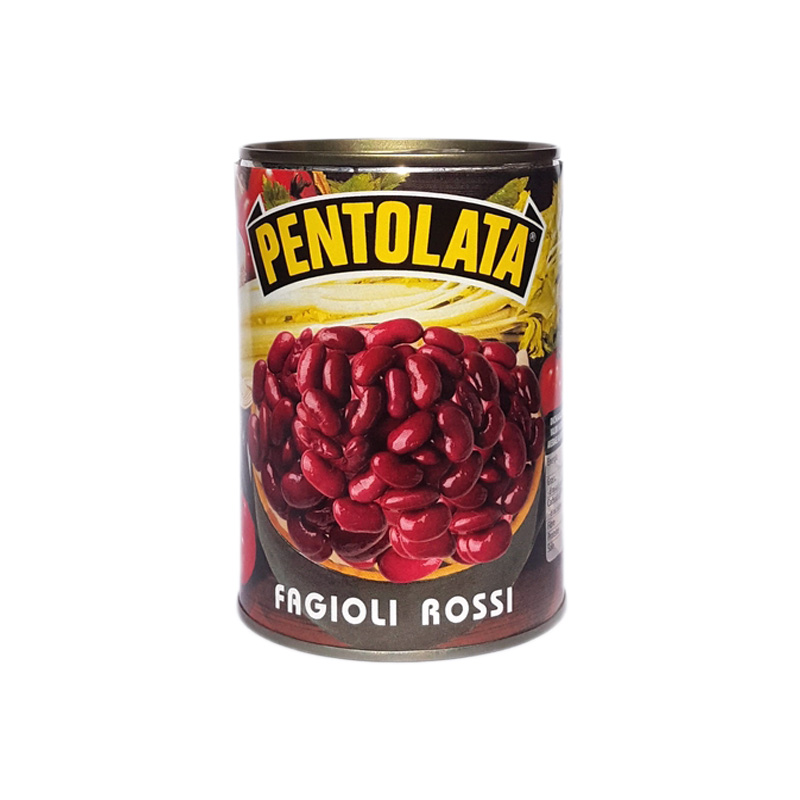 Фасоль красная консервированная Канеллини "PENTOLATA", 400г